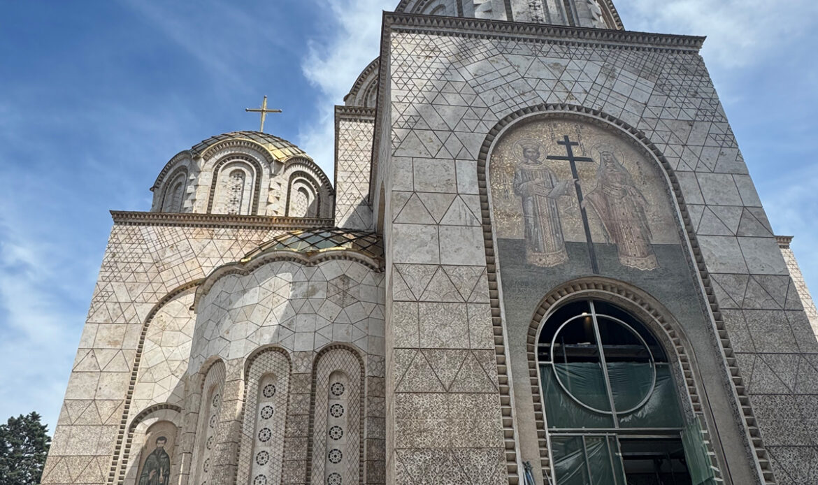 Кочо Анѓушев го финансира завршувањето на црквата „Св. Константин и Елена“ на улица Македонија во Скопје